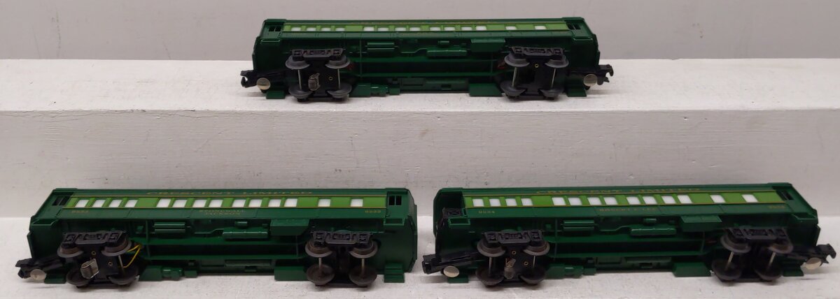 Lionel O Gauge Crescent Limited Passenger Cars [3] VG