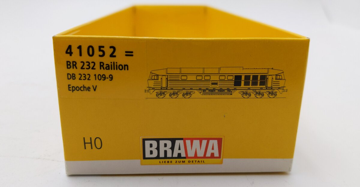 Brawa 041052 HO BR Railion Diesel Locomotive 232 EX/Box