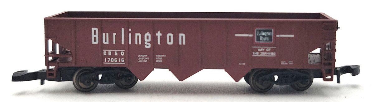 Marklin 81835 Z Scale Chicago Burlington & Quincy Hopper #170616 LN/Box