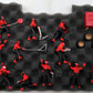 Asgard P006F 1:43 Scale Team Ferrari Painted Figures w/ Decals VG/Box