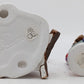 Dept 56 5130-6 The Snow Village "Woodsman And Boy" Ceramic Figures (Set Of 2) EX/Box