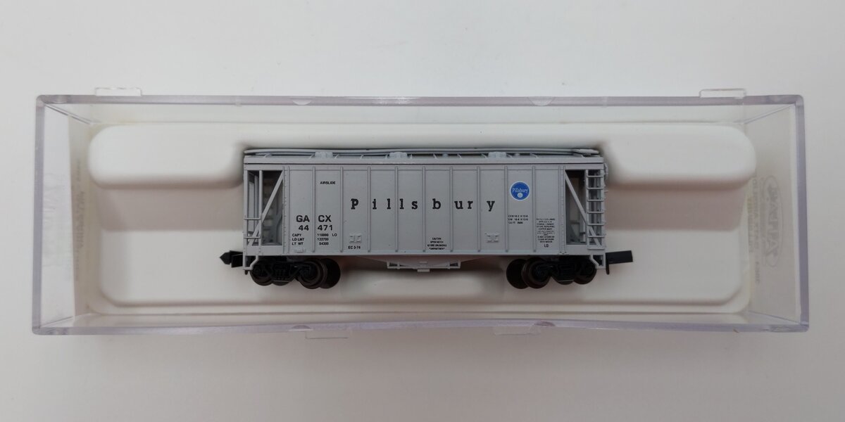 Atlas 3864 N Scale Pillsbury GATX Airslide Hopper #44471 LN/Box