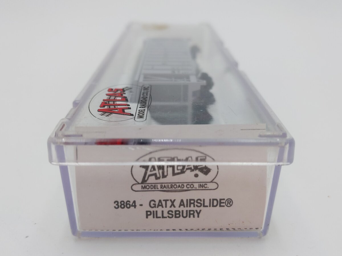 Atlas 3864 N Scale Pillsbury GATX Airslide Hopper #44471 LN/Box