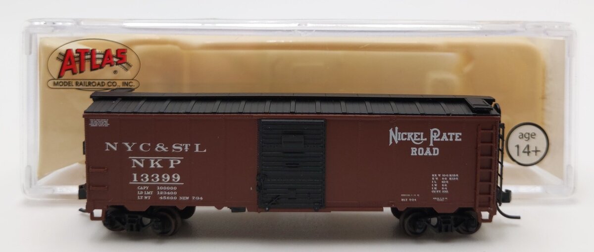 Atlas 50000756 N Scale Nickel Plate Road 1932 ARA Boxcar #13399