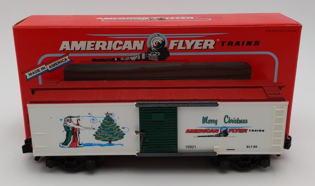 American Flyer 6-48325 S Gauge 1996 Holiday Boxcar EX/Box