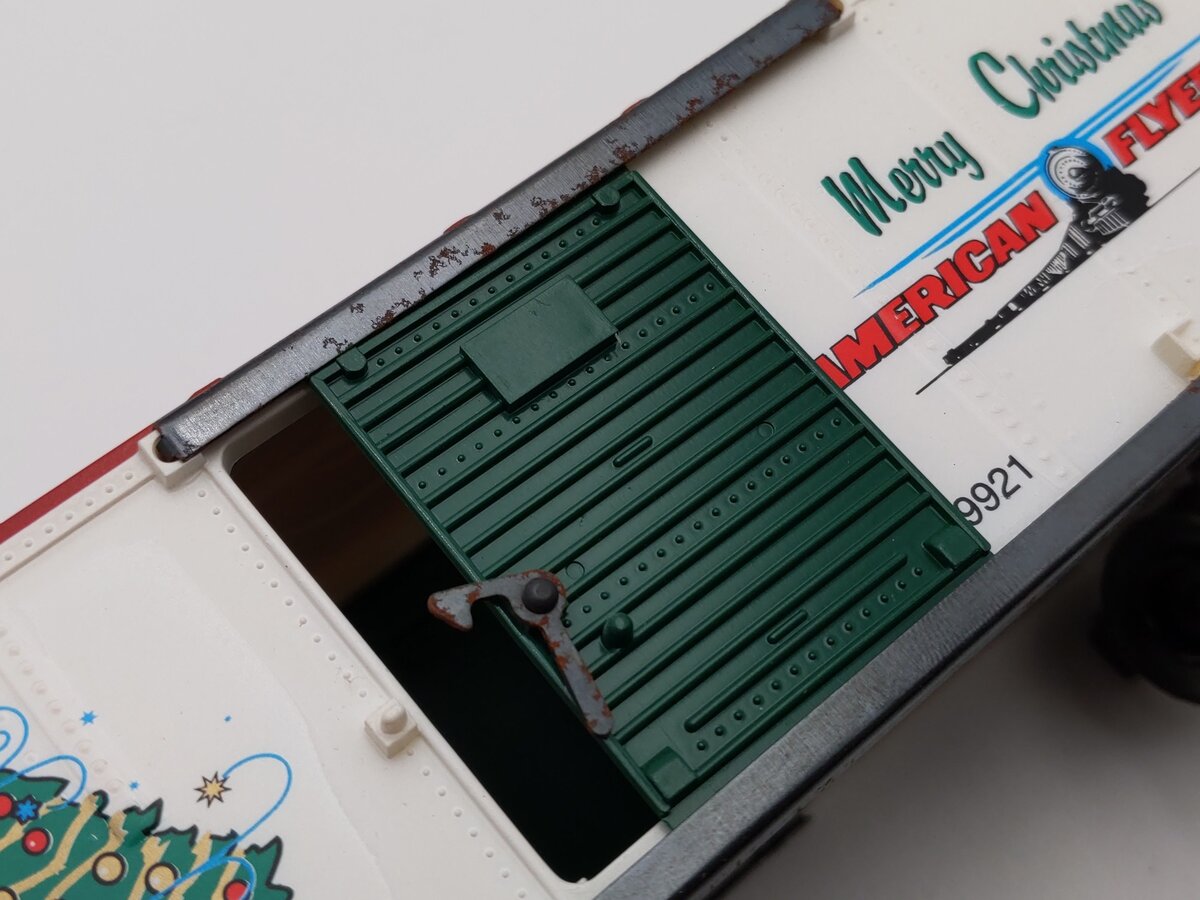 American Flyer 6-48325 S Gauge 1996 Holiday Boxcar EX/Box