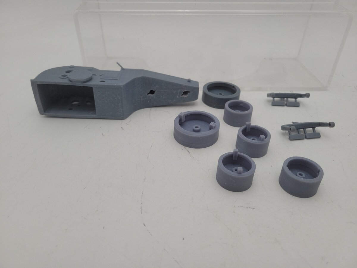 Custom Built 1:25 Scale Galion Roll-O Matic 3 Drum Roller Unpainted Resin Kit EX