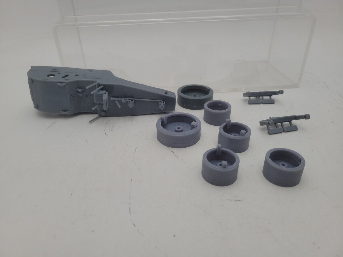 Custom Built 1:25 Scale Galion Roll-O Matic 3 Drum Roller Unpainted Resin Kit EX