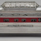 Lionel Vintage O Gauge Custom Santa Fe Aluminum Passenger Cars (2)