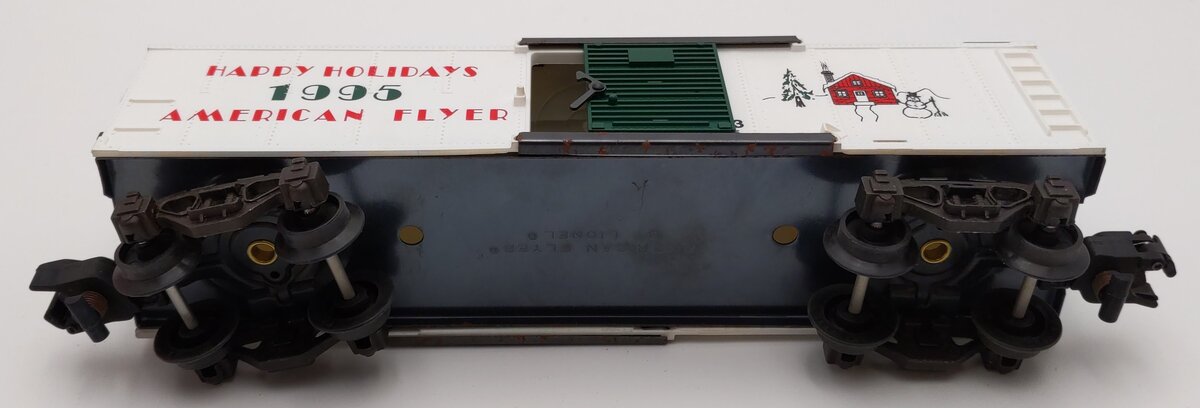 American Flyer 6-48323 S Gauge 1995 American Flyer Christmas Boxcar #48323 EX/Box