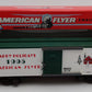 American Flyer 6-48323 S Gauge 1995 American Flyer Christmas Boxcar #48323 EX/Box