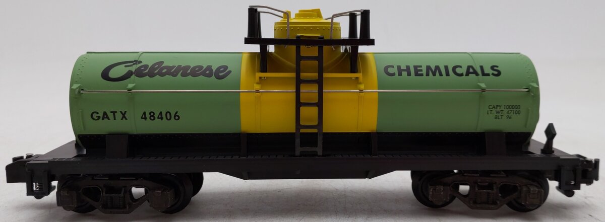 American Flyer 6-48406 S Gauge Celanese Chemicals Single Dome Tank Car #48406 EX/Box