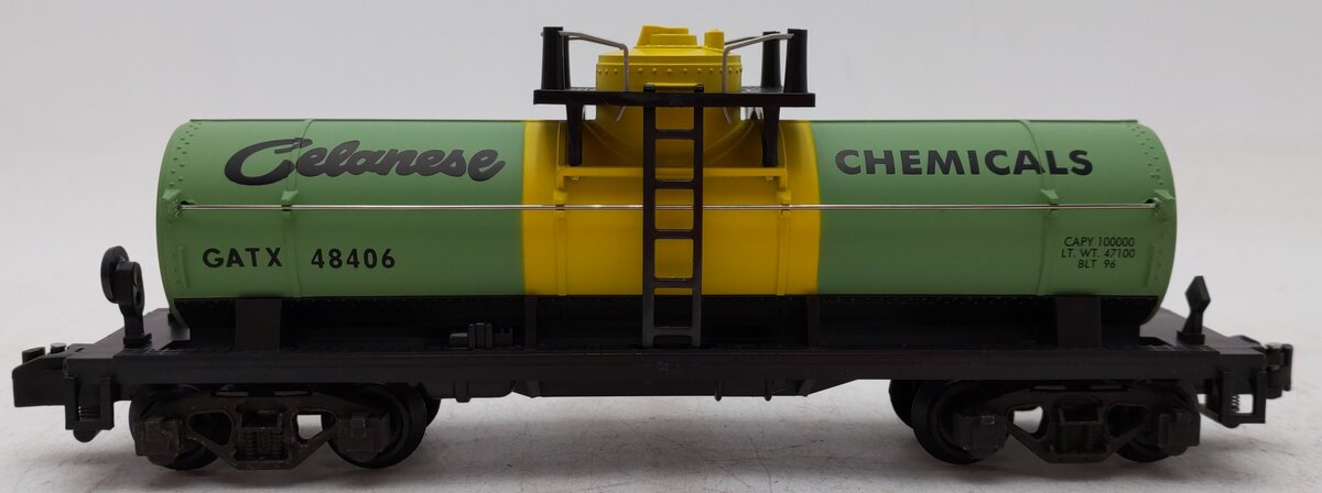American Flyer 6-48406 S Gauge Celanese Chemicals Single Dome Tank Car #48406 EX/Box