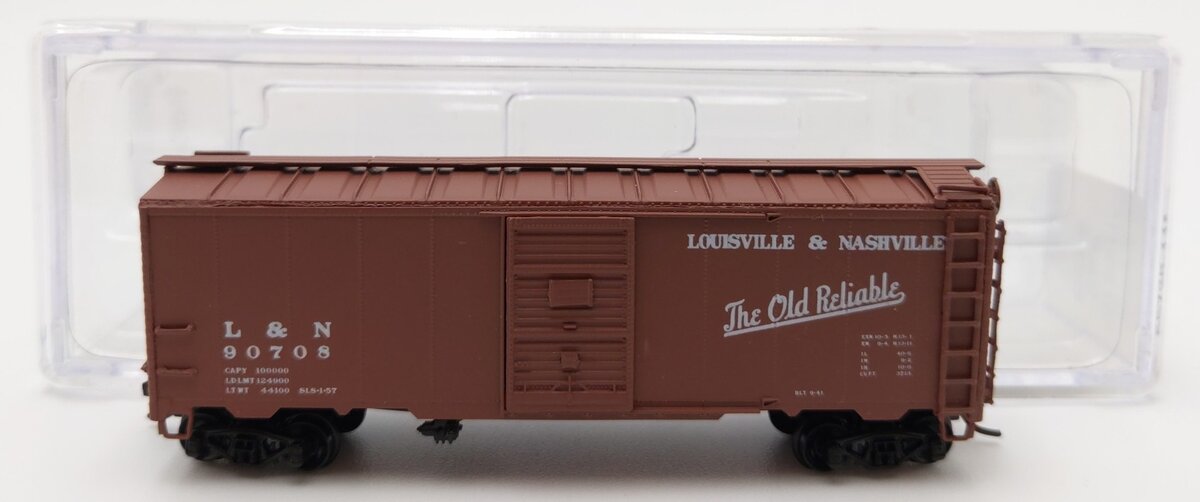 InterMountain 65720-11 N Scale Louisville & Nashville 1937 AAR 40' Boxcar #90708 LN/Box