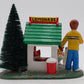 Dept 56 56.55144 The Snow Village "Ben & Buddy's Lemonade Stand" Ceramic Figure EX/Box
