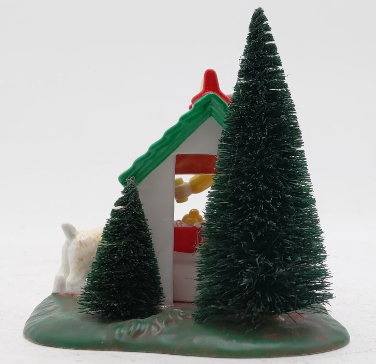 Dept 56 56.55144 The Snow Village "Ben & Buddy's Lemonade Stand" Ceramic Figure EX/Box