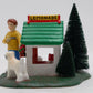 Dept 56 56.55144 The Snow Village "Ben & Buddy's Lemonade Stand" Ceramic Figure EX/Box
