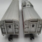 Lionel Vintage O Gauge Custom Santa Fe Aluminum Passenger Cars [2]