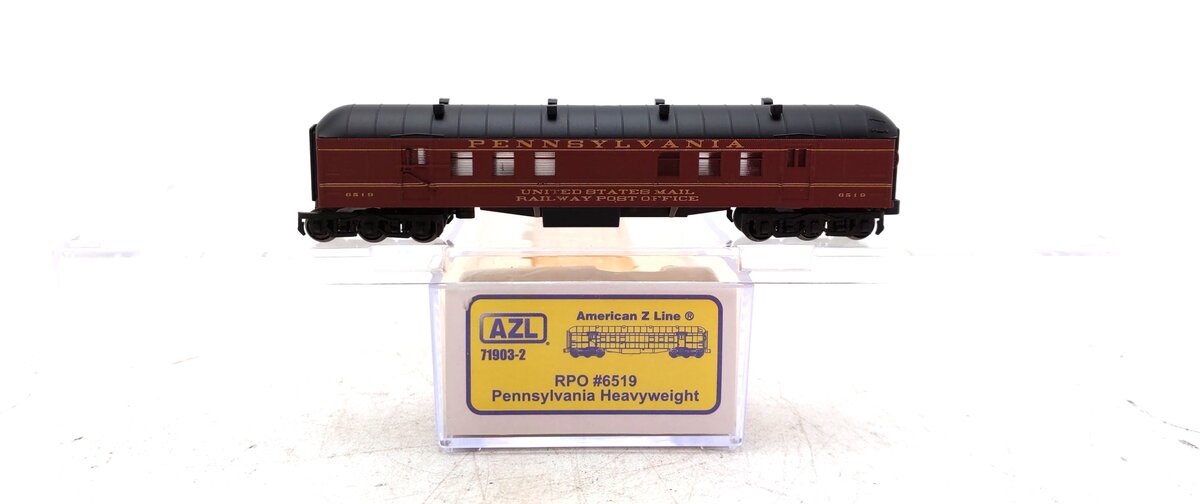 American Z-Line 71903-2 Z Scale PRR Heavyweight RPO #6519 NIB