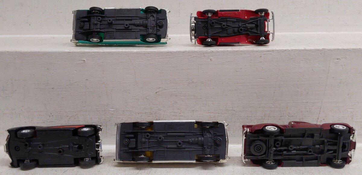 MTH 1/43 Scale Assorted Roadster Diecast Vehicles [5] EX