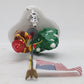 Dept 56 56.55154 The Snow Village "Snow Village Raising The Flag" Ceramic Figure EX/Box