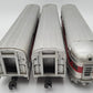 Lionel Vintage O Gauge Custom Santa Fe Aluminum Passenger Cars [3]