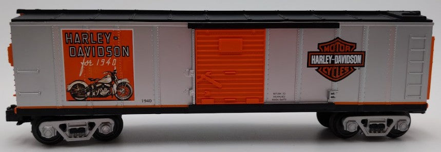 MTH 30-74159 O Gauge Harley Davidson Box Car EX/Box