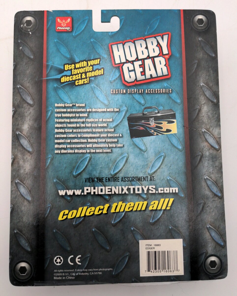 Phoenix Toys 16063 1:24 Hobby Gear Replica Edger Machine NIB