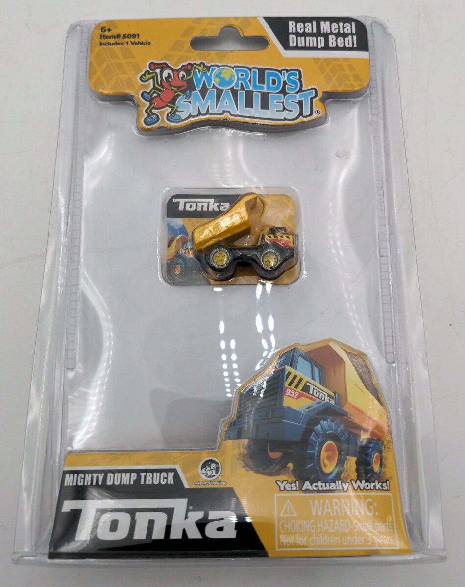 Super Impulse 5091 Worlds Smallest Mighty Tonka Dump Truck NIB
