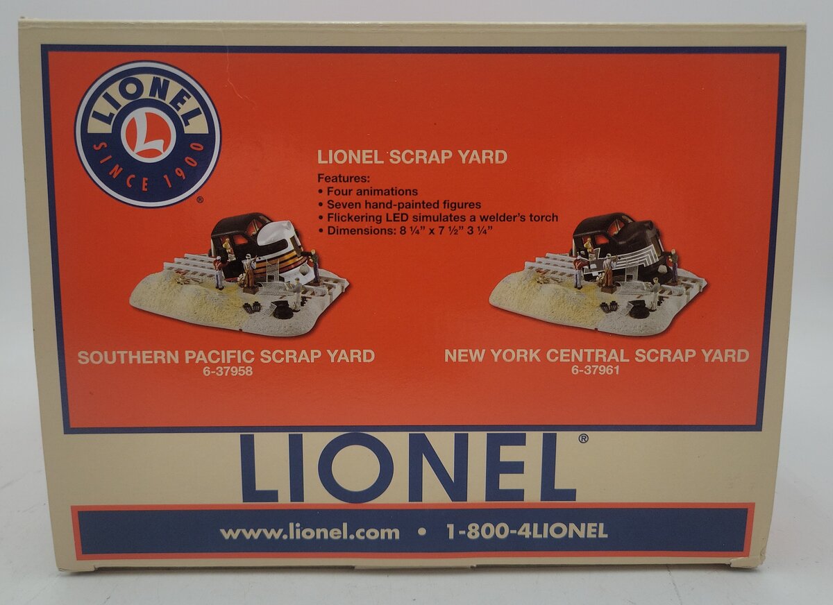 Lionel 6-37961 O Custom New York Central Scrap Yard EX/Box