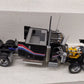 Franklin Mint 1:32 DC Black Peterblit 379 Semi Tractor Cab W/Removable Top EX