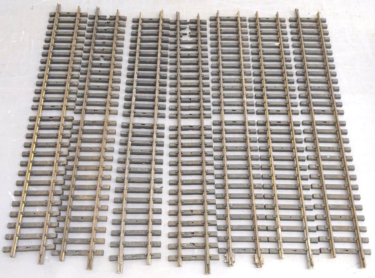 Aristo-Craft & Other Assorted G Scale Straight Track Sections [10] VG