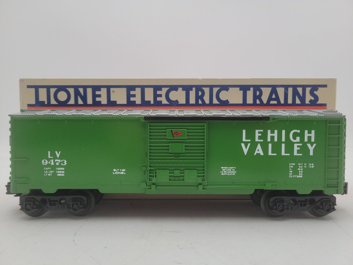 Lionel 6-9473 O Gauge Lehigh Valley Box Car #9473 EX/Box