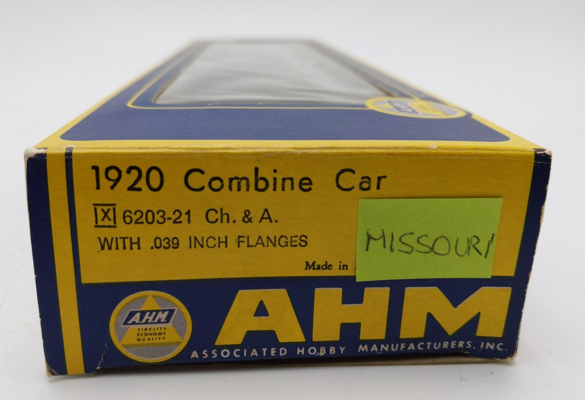 AHM 6203-21 HO The Alton Limited 1920 Combine Car - Missouri & St. Louis LN/Box