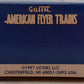 American Flyer 6-48614 S Gauge Bessemer & Lake Erie 3-Bay Hopper w/Coal Load/Box