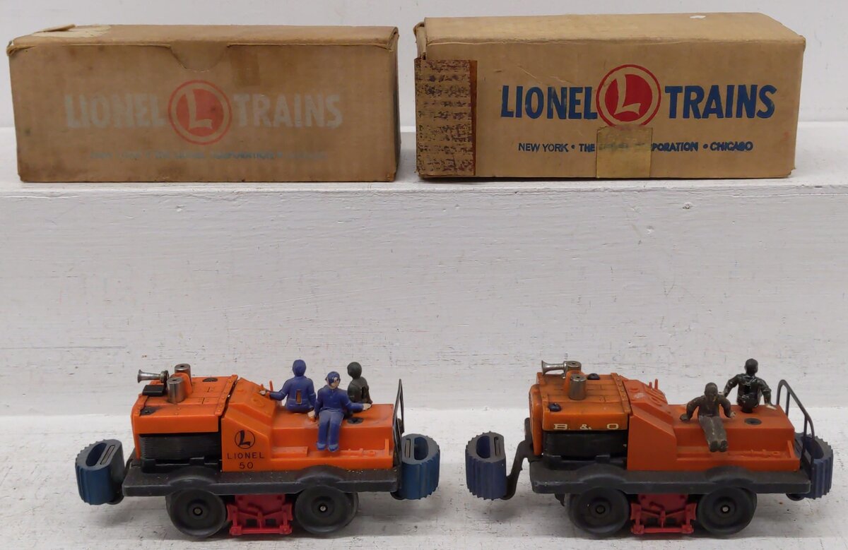 Lionel O Gauge Vintage 50 Gang Car; [2] VG/Box