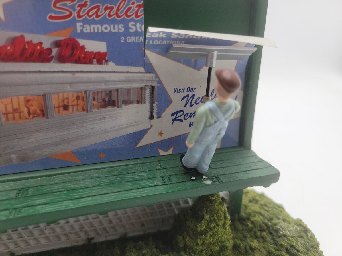 K-Line K-424083 O Starlight Diner Operating Billboard EX/Box