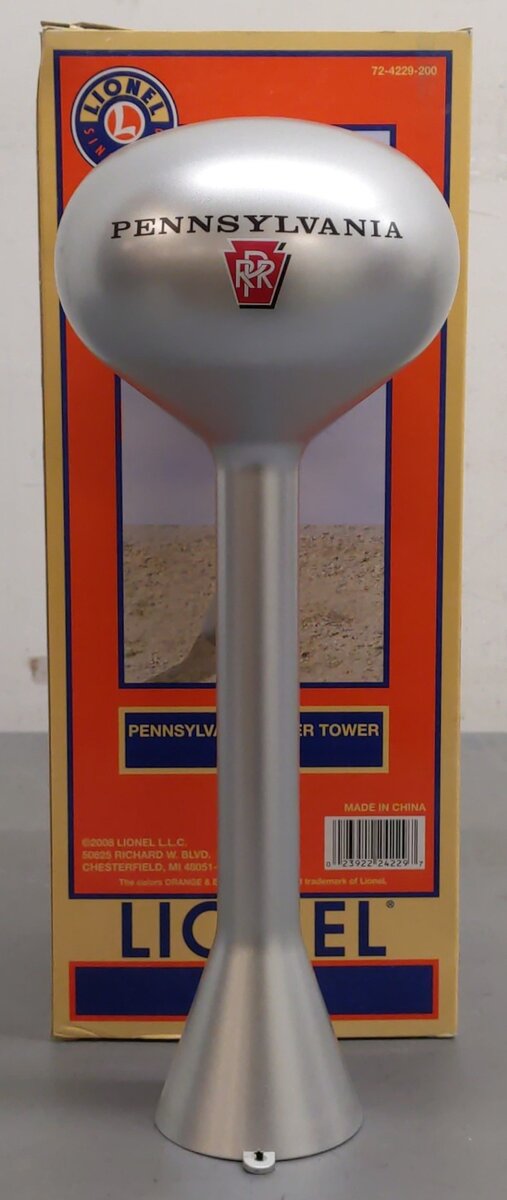 Lionel 6-24229 O Gauge Pennsylvania Water Tower VG/Box