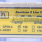 American Z-Line AZL-62501 Z Scale Southern Pacific GP38-2 Diesel Locomotive LN/Box