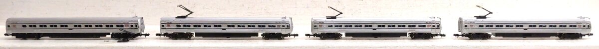 Bachmann 4360:3000 N Scale Penn Central Budd Metroliner Train Set/Box