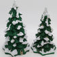 Dept 56 52604 Village Lighted Snow Capped Trees VG/Box