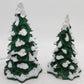 Dept 56 52604 Village Lighted Snow Capped Trees VG/Box