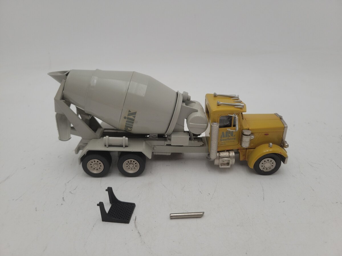 Acme 0280 1:50 Scale Diecast Mustard & Gray Cement Mixer "Premix / ARC" VG