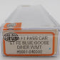 Con-Cor 40302 N Atchison Topeka Santa Fe "Blue Goose" Diner Car #1488 LN/Box