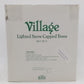 Dept 56 52604 Village Lighted Snow Capped Trees (Set Of 2) VG/Box