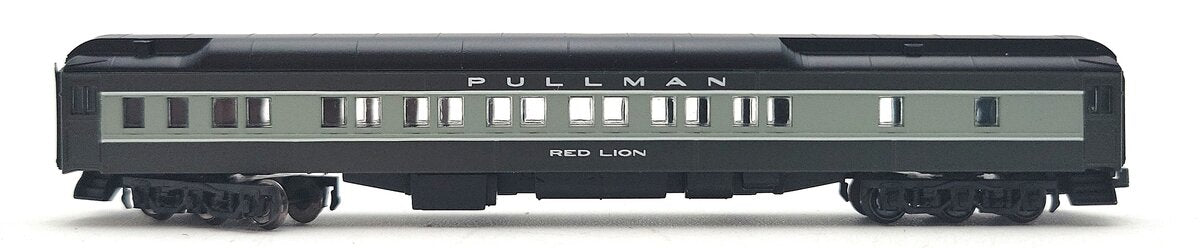 American Z-Line 71002-1 Z Scale Pullman Grey 12-1 Red Lion Sleeper Passenger Car LN/Box