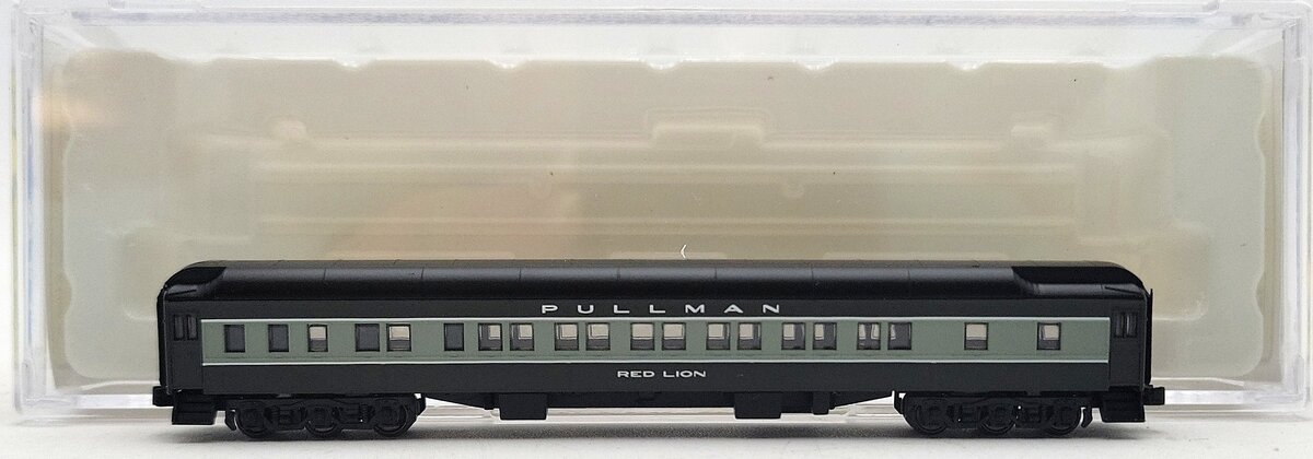 American Z-Line 71002-1 Z Scale Pullman Grey 12-1 Red Lion Sleeper Passenger Car LN/Box