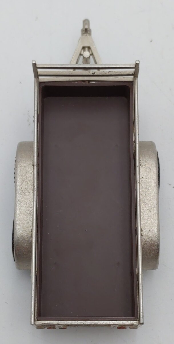 NZG 373 1:50 Scale Diecast Chrome 2-Axel Saris Aanhangers Utility Trailer EX