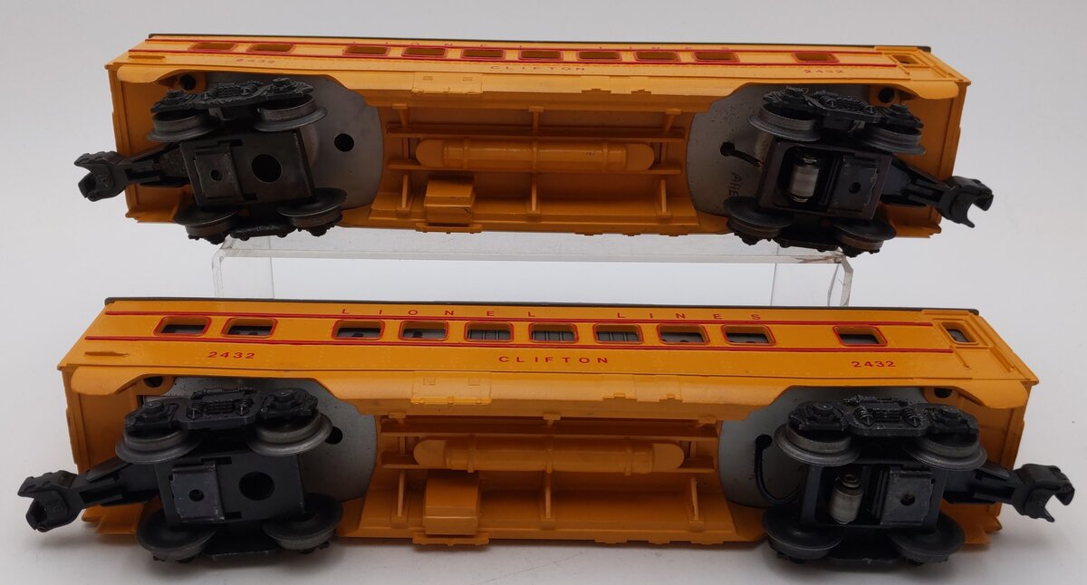 Lionel 2432 Vintage O Lionel Lines "Clifton" Vista Dome Cars - Custom Painted[2]
