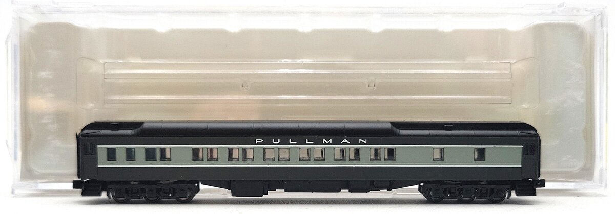 American Z-Line 71002-0 Z Scale Pullman Grey Heavyweight 12-1 Sleeper Car LN/Box